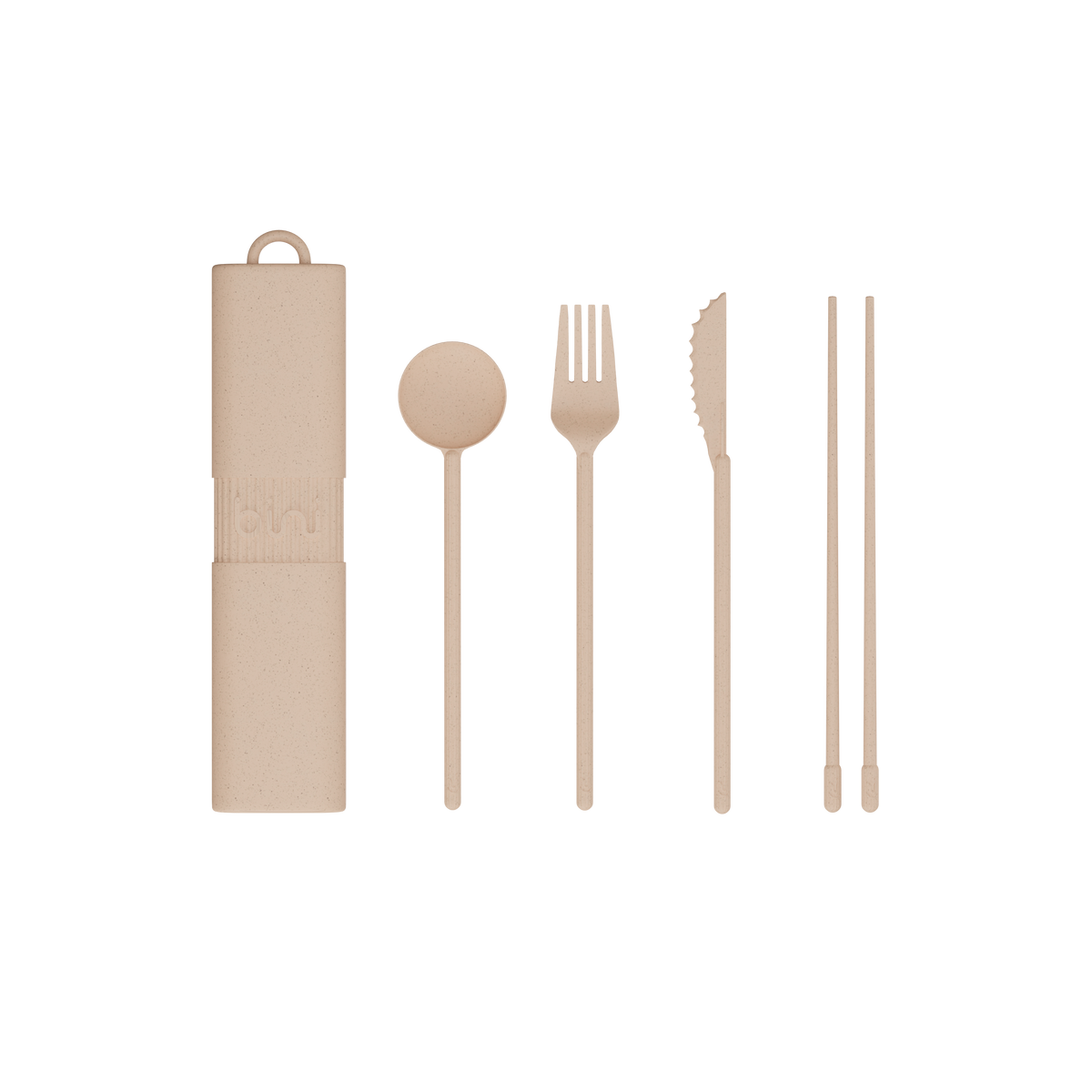 Kit de couverts réutilisables - Nude