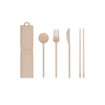 Kit de couverts réutilisables - Nude