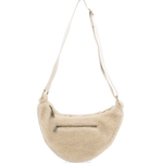 Sac banane Andrea - Fourrure beige