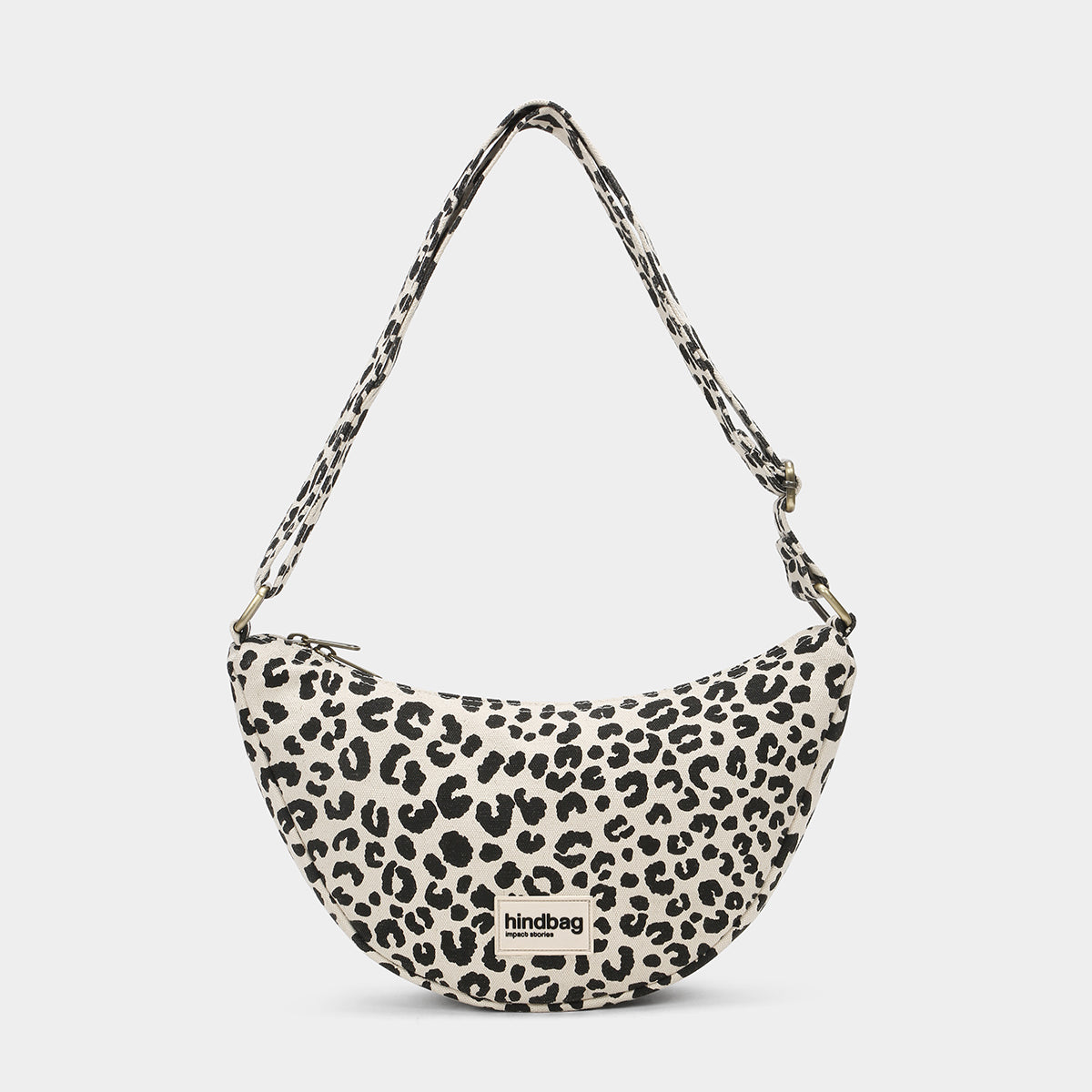 Sac banane Andrea - Léopard Écru