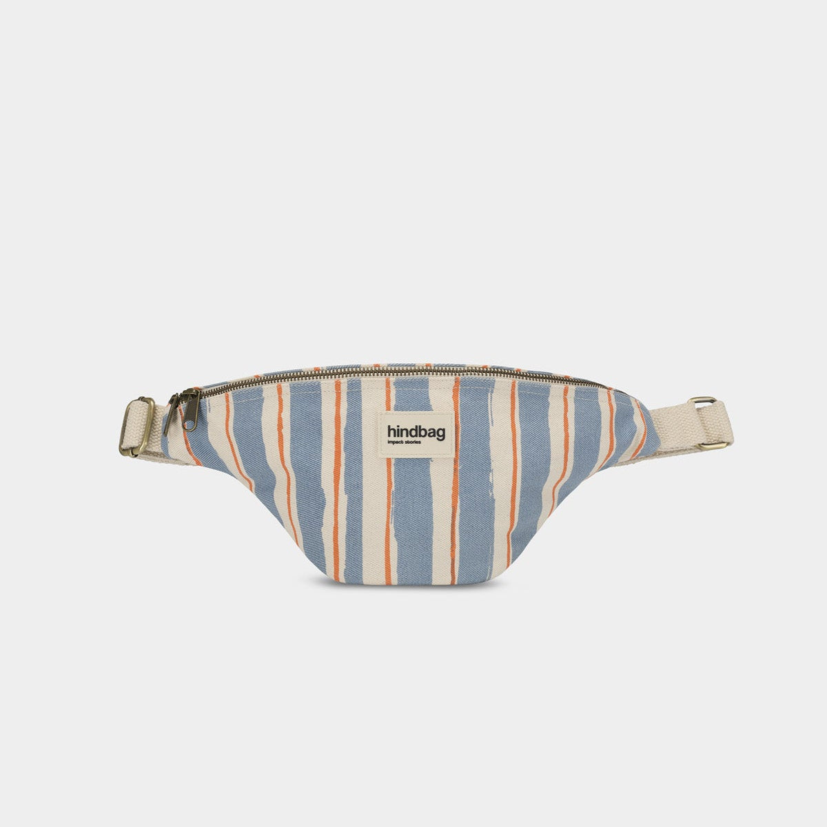 Banane Olivia - Rayures Larges Bleu