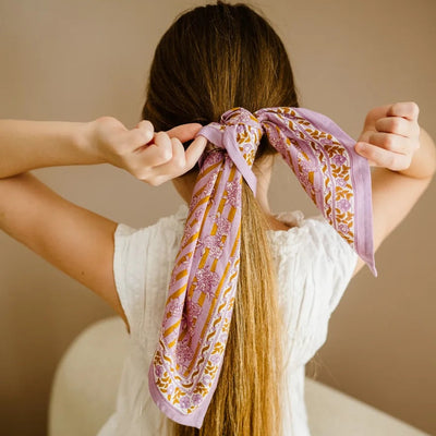 Foulard - Mona Parme