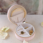 Boîte à Bijoux de voyage Yvonne - Lin Rose