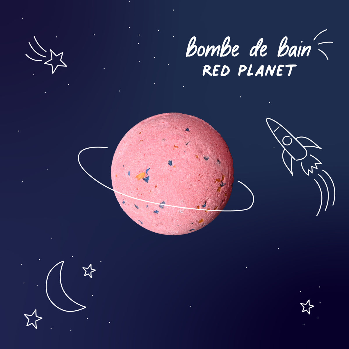 Boule de Bain Red Planet
