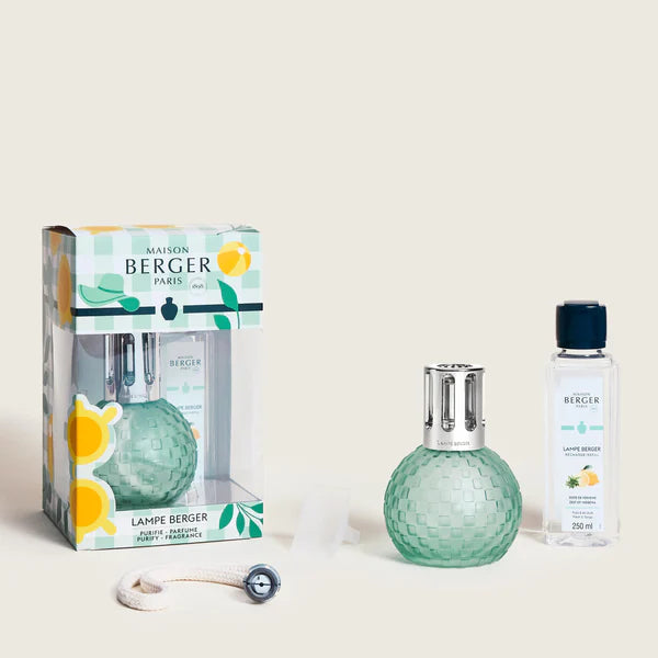 Coffret lampe Berger Disco - Zeste de Verveine