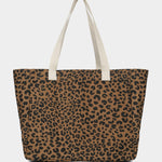 Sac cabas Claude - Léopard Cannelle