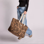 Sac Cabas Claude -  Tigre Cannelle