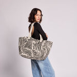 Sac Cabas Claude -  Tigre Ecru