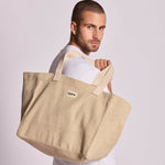 Sac Cabas Claude - Tressage Écru