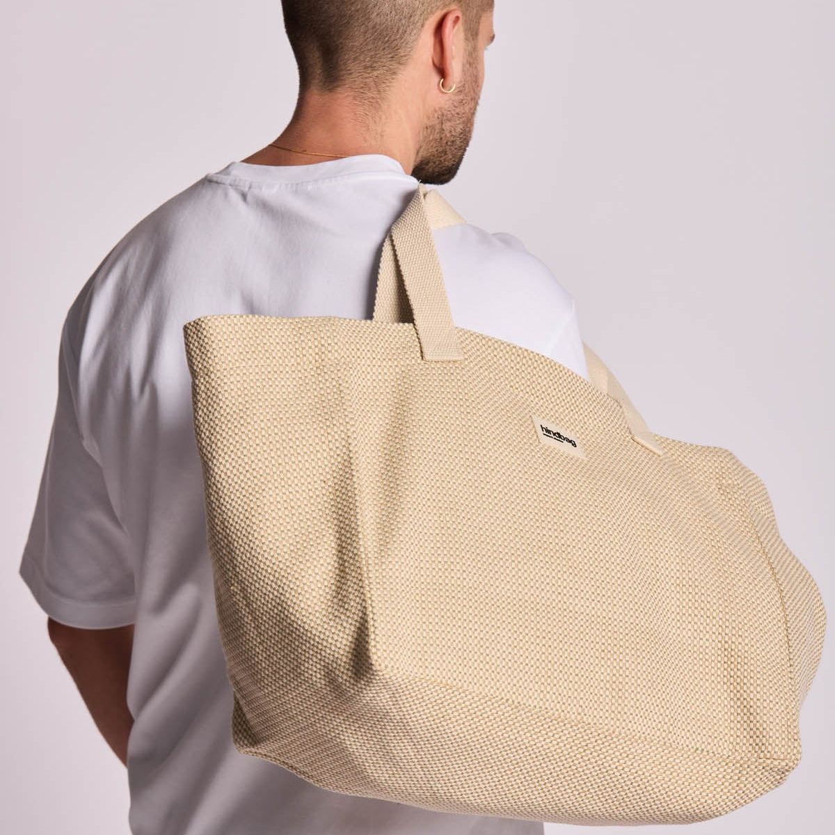 Sac Cabas Claude - Tressage Écru