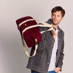 Charlie velours BORDEAUX