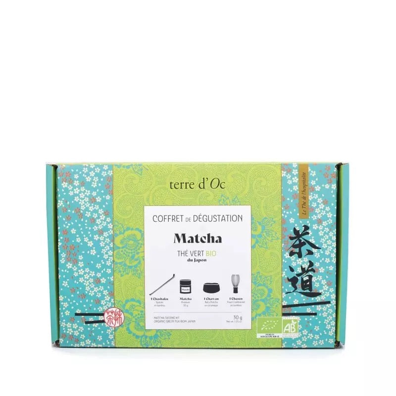 Coffret de dégustation matcha bio