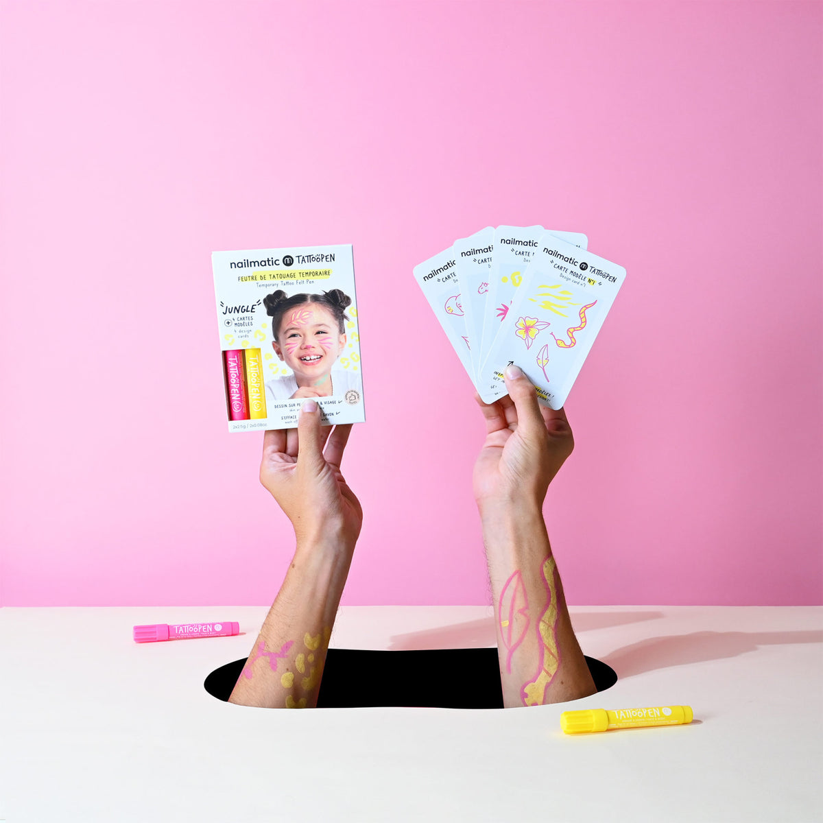 Coffret Tattoopen - Jungle