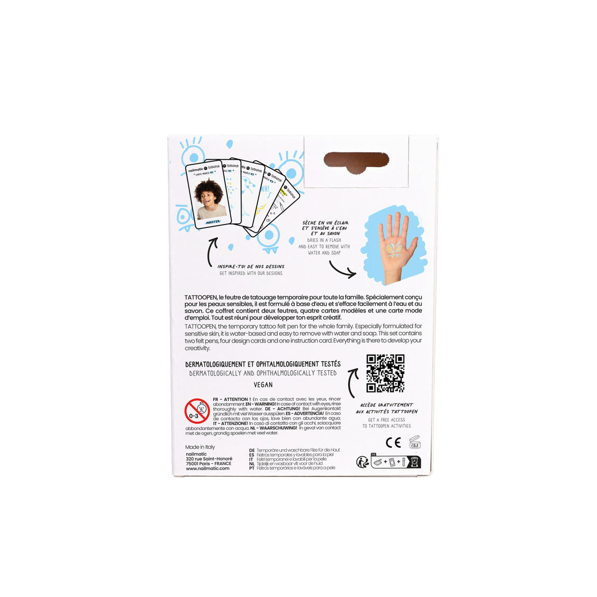 Coffret Tattoopen - Monster