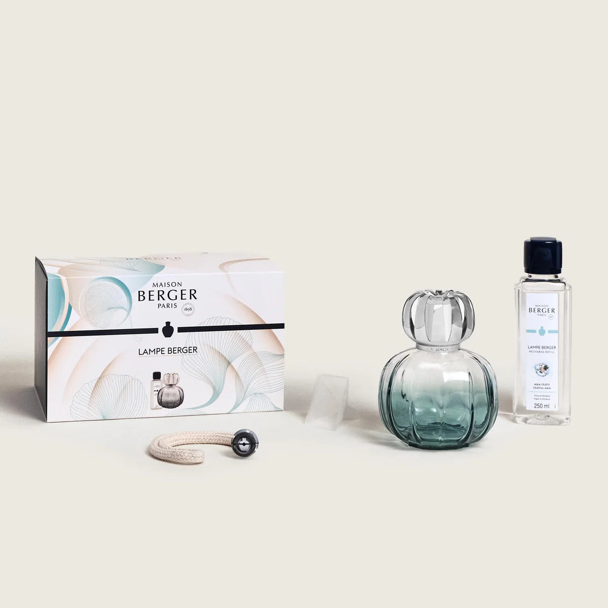 Coffret lampe Berger - Corali verte