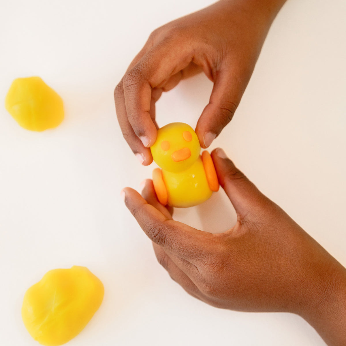 Coffret Duo Pâte à Modeler Lavante - Orange & Jaune