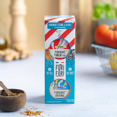 FURIFURI COFFRET DUO "ORIGINAL, PIMENT" 2x80g
