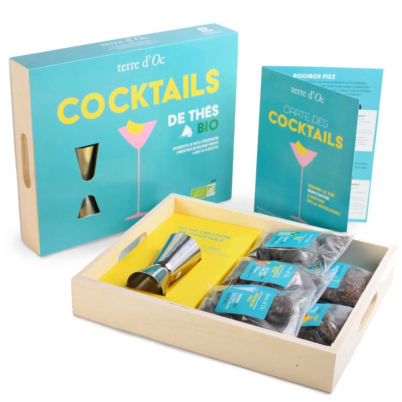 Coffret Cocktails & Mocktails de Thés Bio