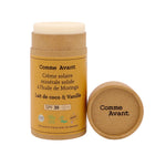 Crème Solaire 30 à l'huile de moringa - Lait De Coco & Vanille