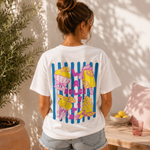 T-shirt la Dolce Vita - Blanc