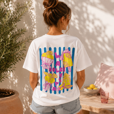 T-shirt la Dolce Vita - Blanc