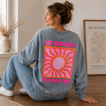 Sweat Le Soleil gris