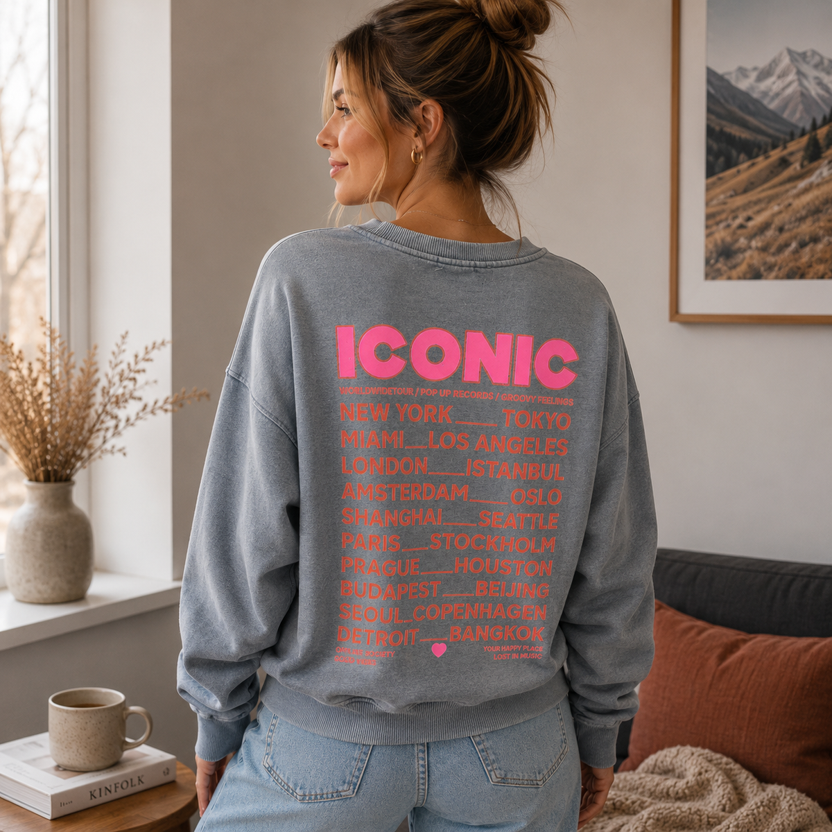 Sweat Iconic gris