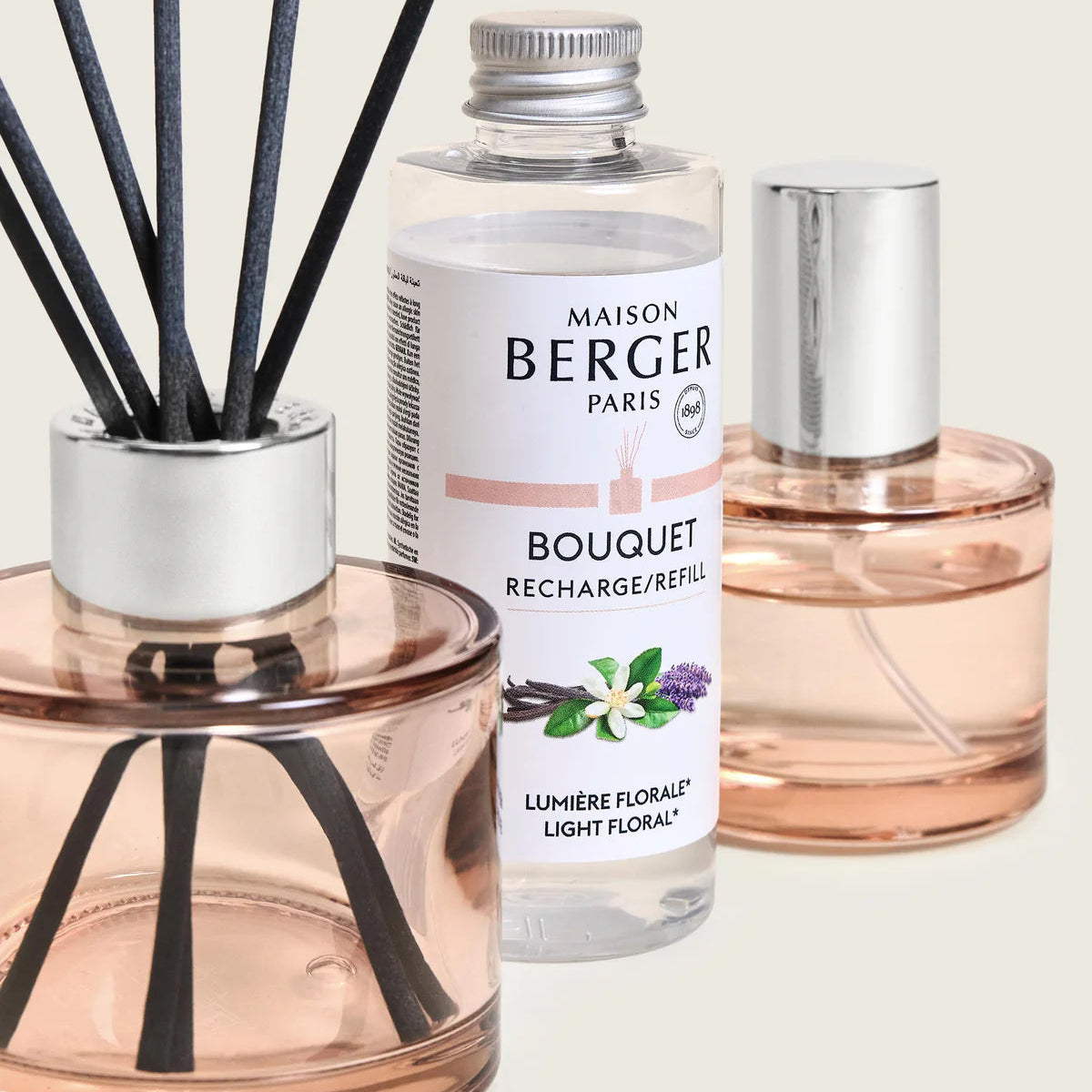 Duo mini Bouquet & Spray - Ophelia Lumière florale