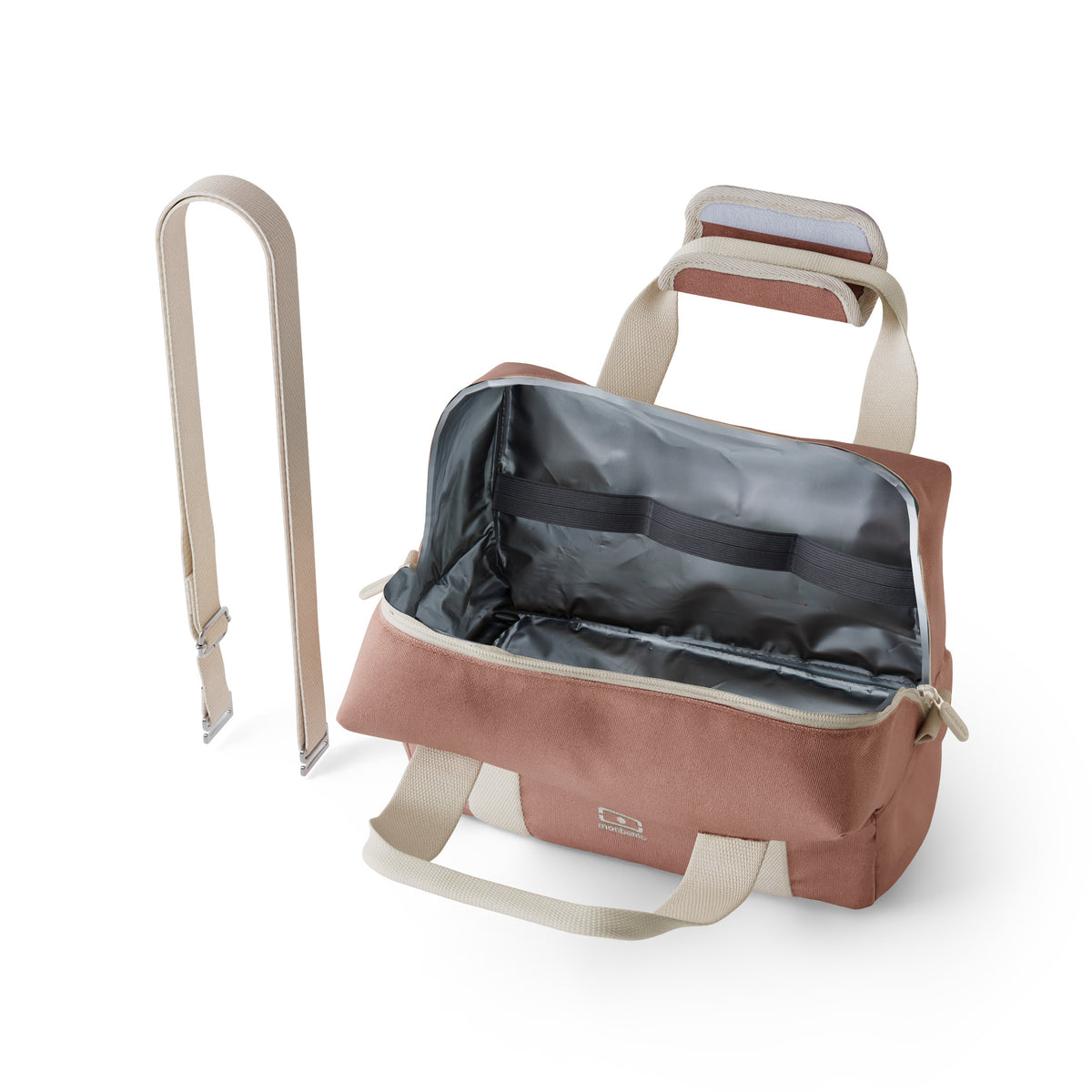 Le sac isotherme grand format - elegant rose moka
