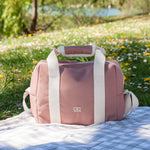 Le sac isotherme grand format - elegant rose moka