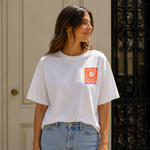 T-shirt Le Soleil - Blanc