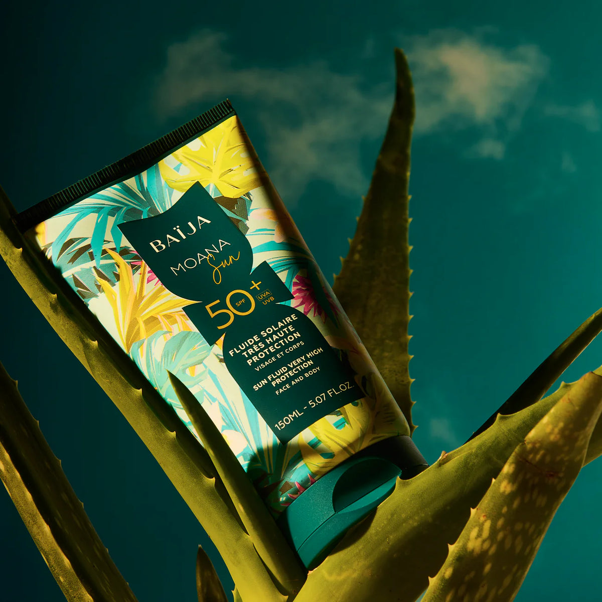 Fluide solaire corps & visage spf 50+ Moana 150ml
