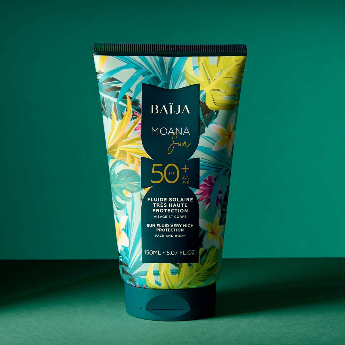 Fluide solaire corps & visage spf 50+ Moana 150ml