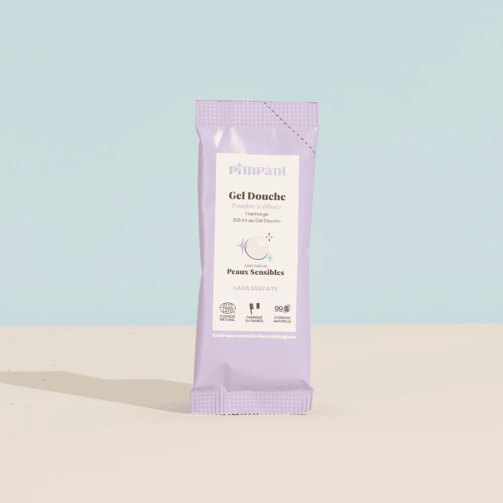 Gel douche Peaux Sensibles poudre à diluer 25 gr