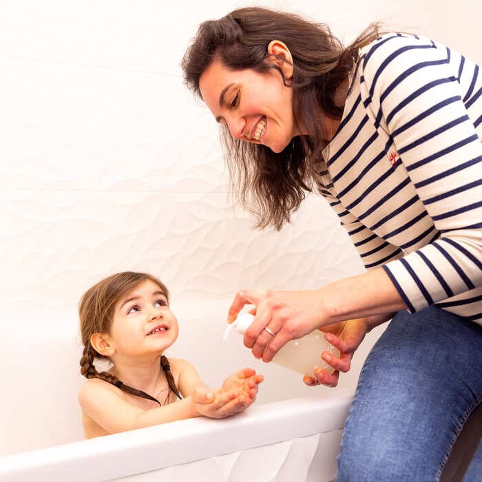 Gel lavant Kids 2-en-1 Pomme du Verger poudre à diluer 25 gr