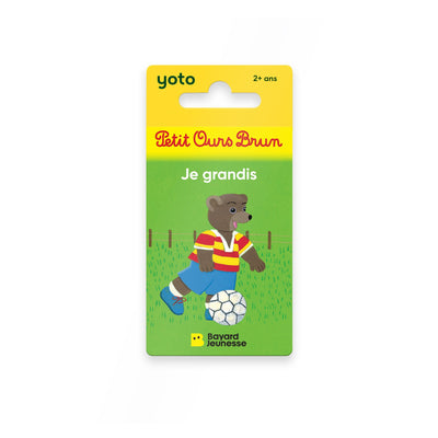 Carte - Petit Ours Brun - Je grandis