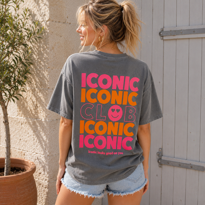 T-shirt Iconic Club - Gris