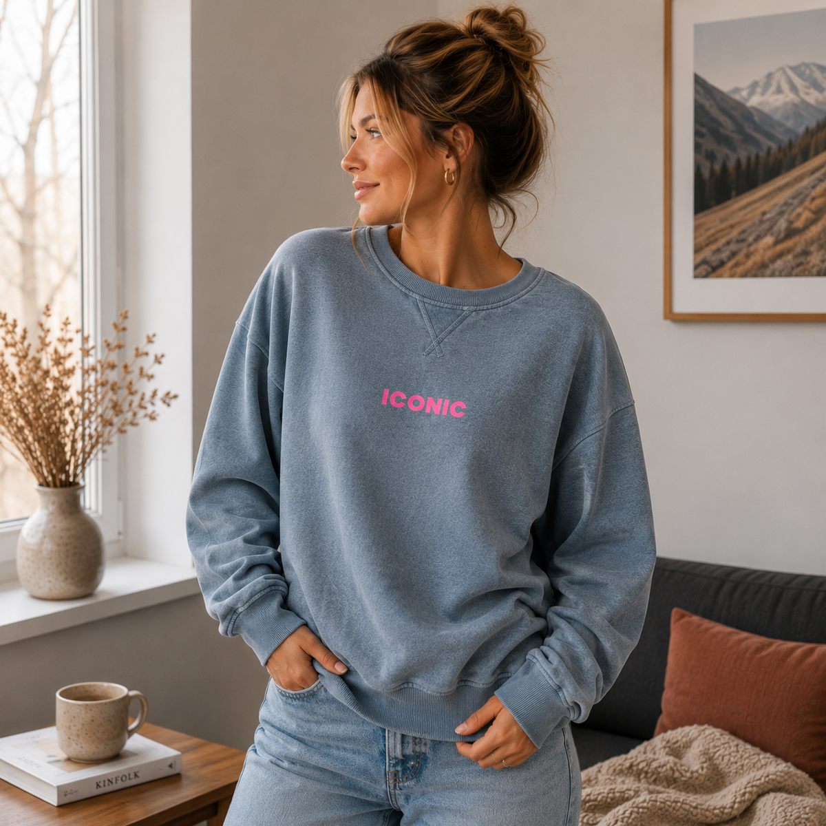 Sweat Iconic gris