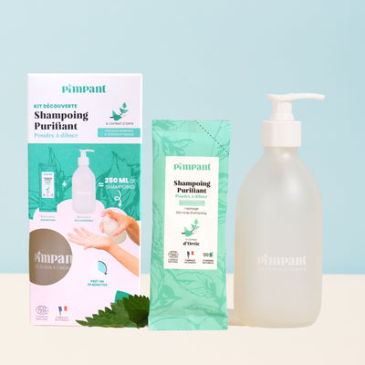 Kit Découverte Shampoing Purifiant (1bouteille+1recharge)