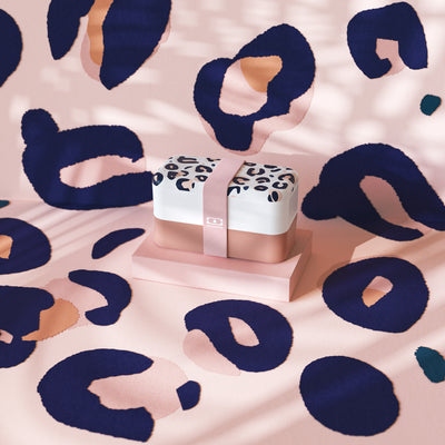 Lunch Box - Léopard Rose