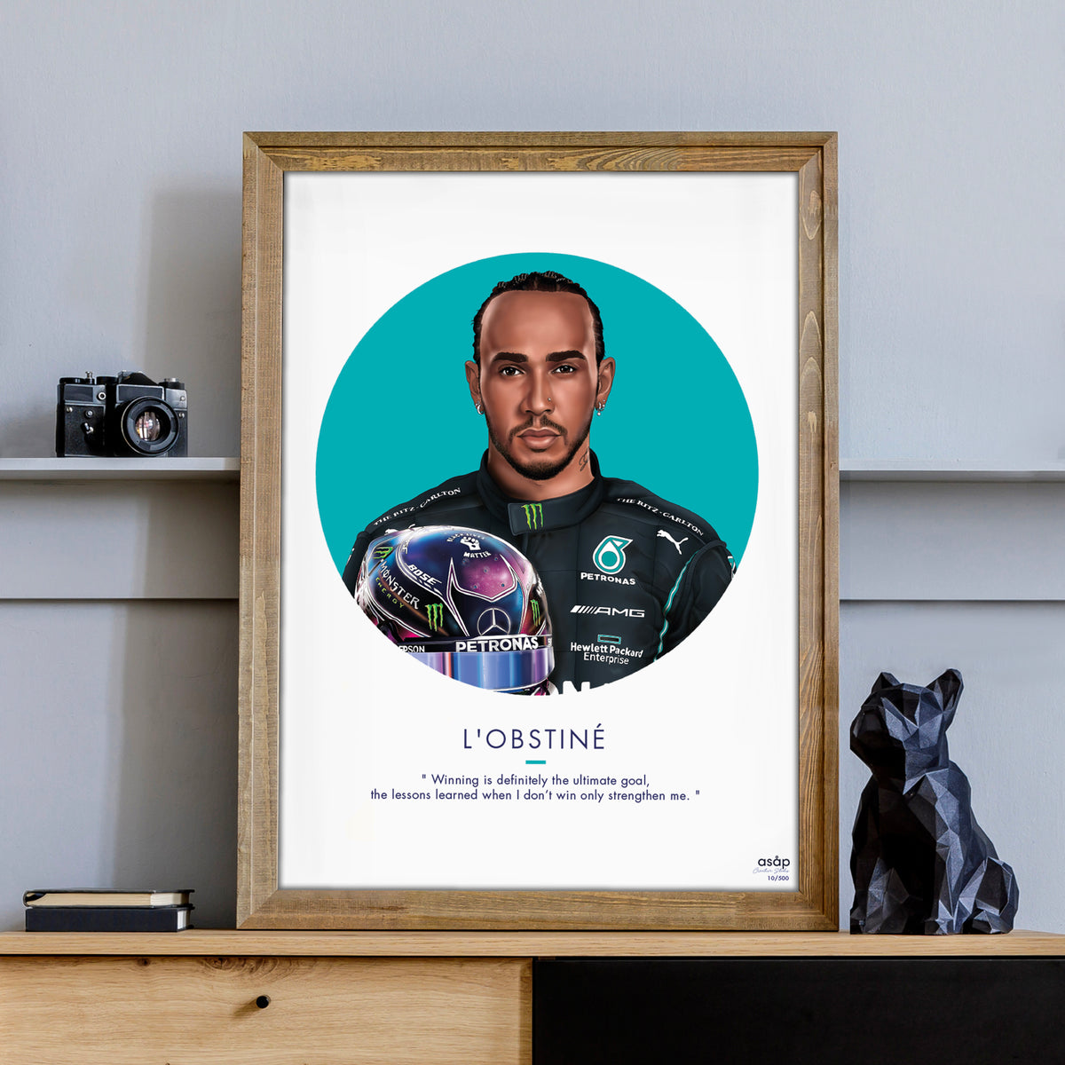 Affiche L'Obstiné - A3