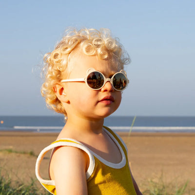 Lunettes de Soleil Ourson - Crème