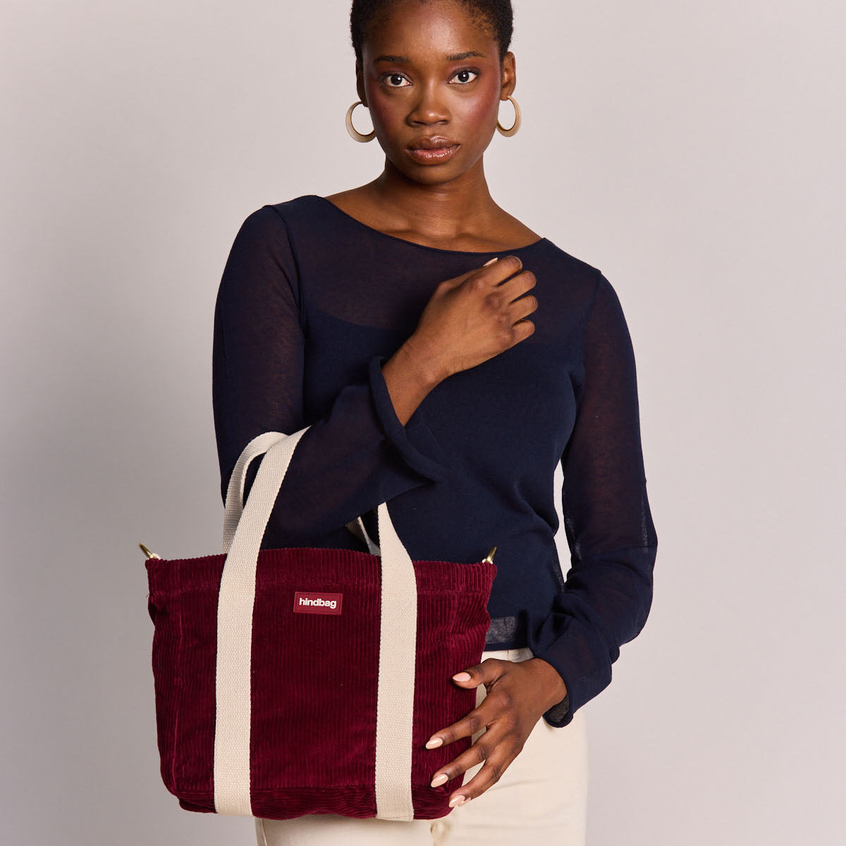 Louise velours BORDEAUX