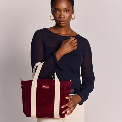 Louise velours BORDEAUX