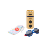 Lunettes de Soleil Enfant Pop - Bleu Marine Rouge