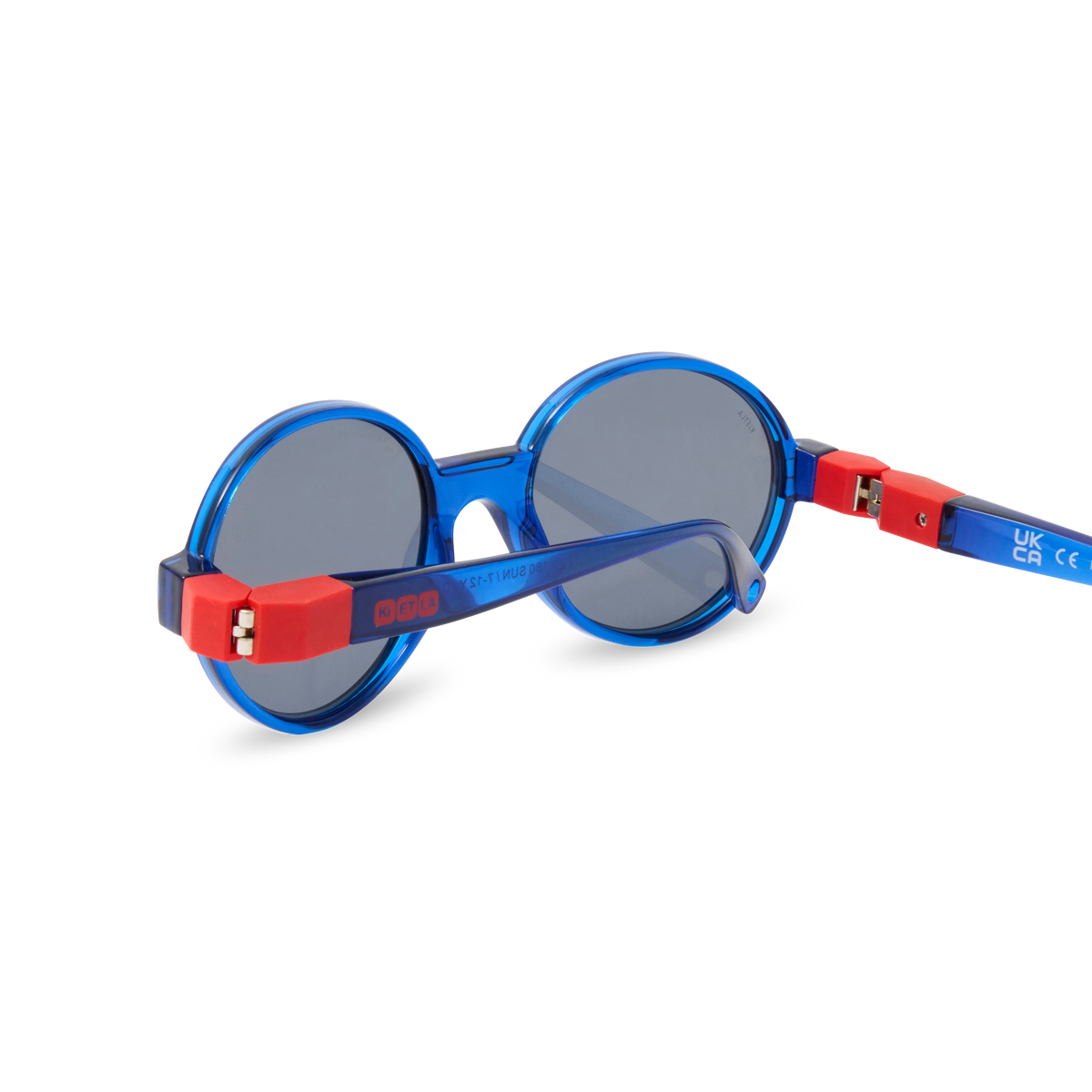 Lunettes de Soleil Enfant Pop - Bleu Marine Rouge