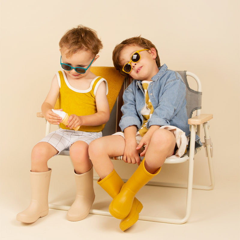 Lunettes de Soleil Enfant WAZZ - Vert Paon