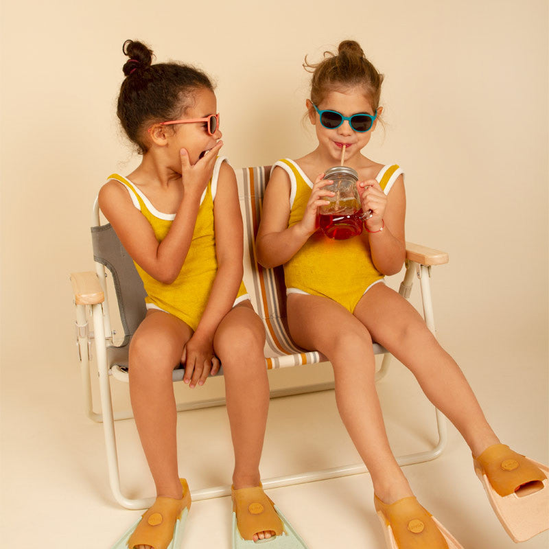 Lunettes de Soleil Enfant WAZZ - Vert Paon
