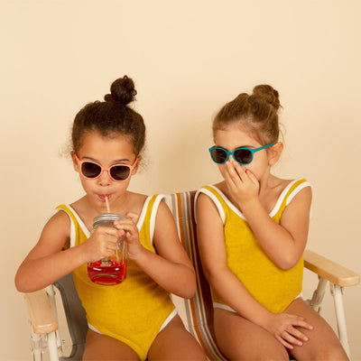 Lunettes de Soleil Enfant WAZZ - Vert Paon