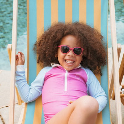 Lunettes de Soleil Enfant Wazz - Framboise